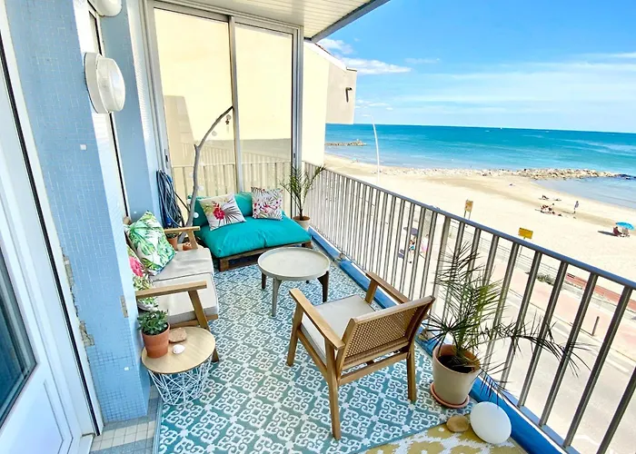 T2 Beach Paradise Vue Mer Palavas